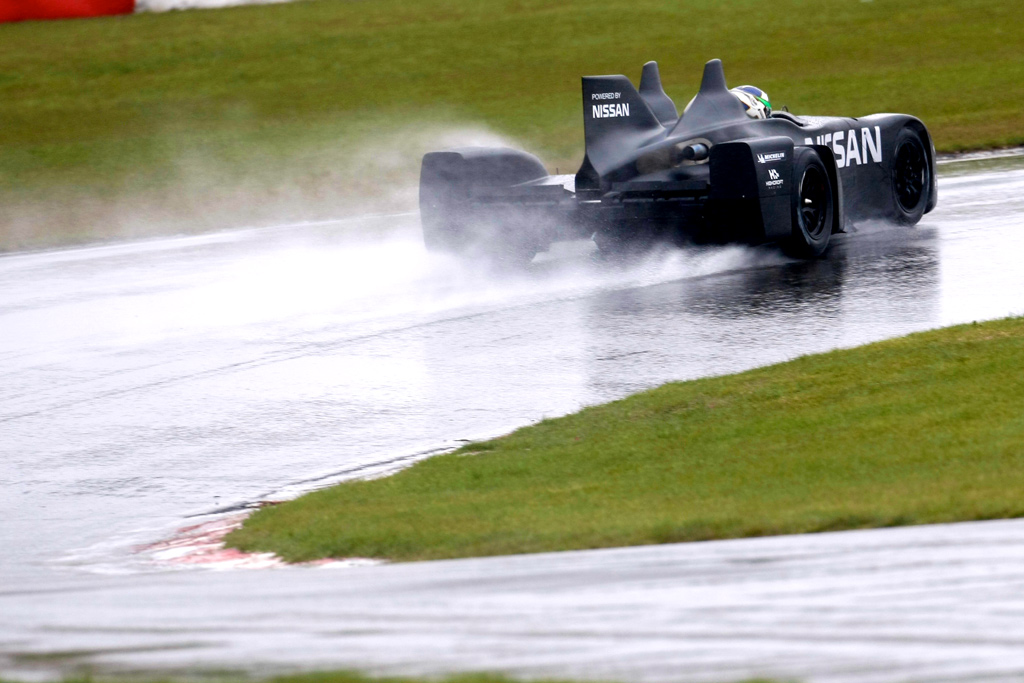 DeltaWing testet på Snetterton.
(Foto: Highcroft Racing)